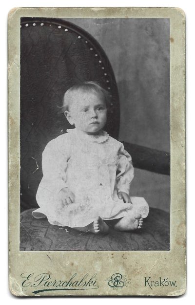 Zdjęcie dziecka, 1911 r. - fot. Edward Pierzchalski, Kraków