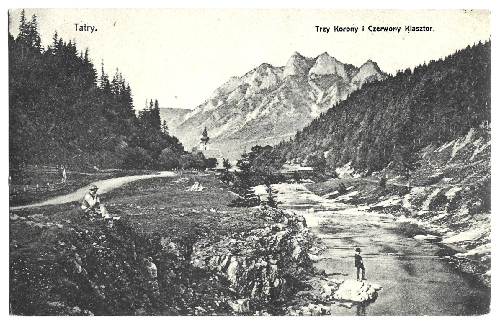 Pocztówka - Trzy Korony i Czerwony Klasztor