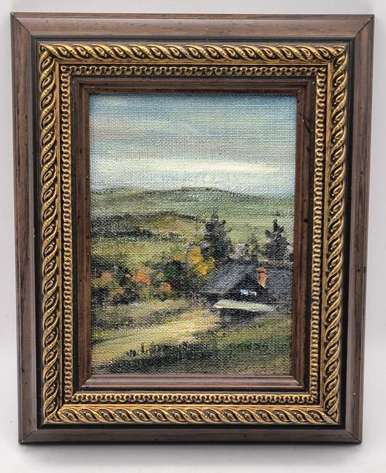 Obraz olejny – pejzaż górski - GAWOR