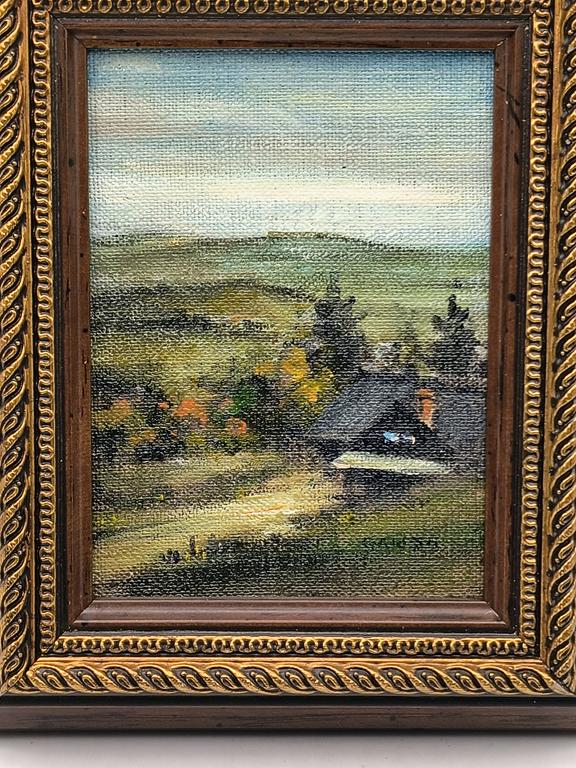 Obraz olejny – pejzaż górski - GAWOR