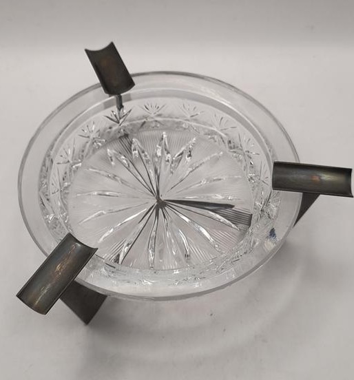 Popielniczka kryształowa