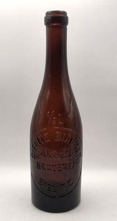 Butelka szklana - Bielitz-Bialaer Aktien Brauerei Bielitz - Browar Bielsko