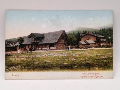 Pocztówka –  Zawoja. Brülls Sommer-Anlagen. Letni Zakład Brülla