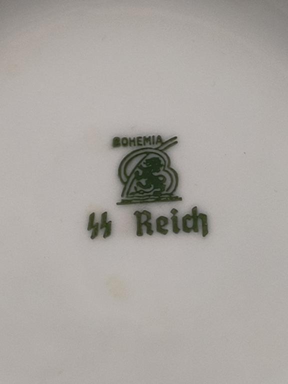 Talerz porcelanowy SS-REICH - III Rzesza