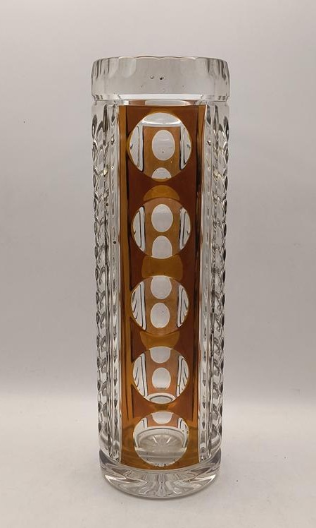 Wazon kryształowy - Huta Julia