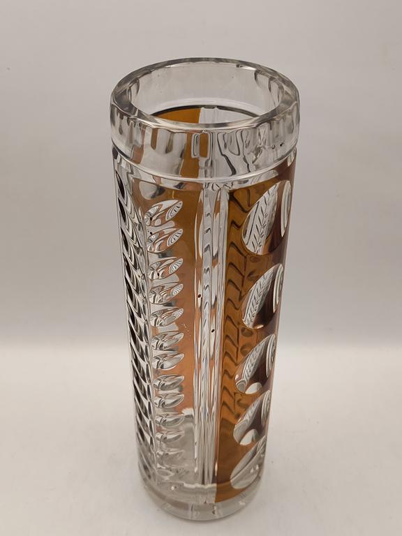 Wazon kryształowy - Huta Julia