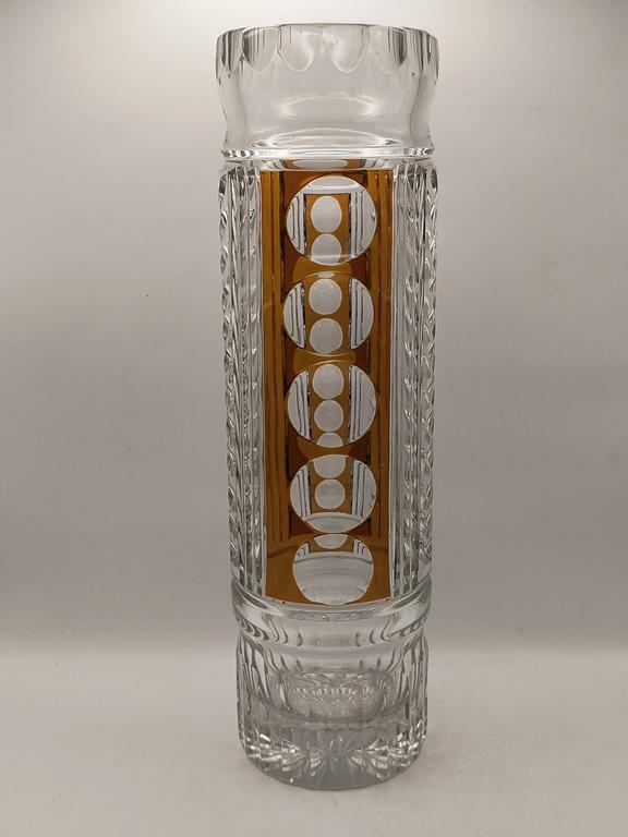 Wazon ze szkła kryształowego – Huta Julia