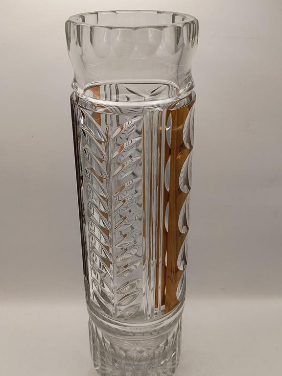 Wazon ze szkła kryształowego – Huta Julia