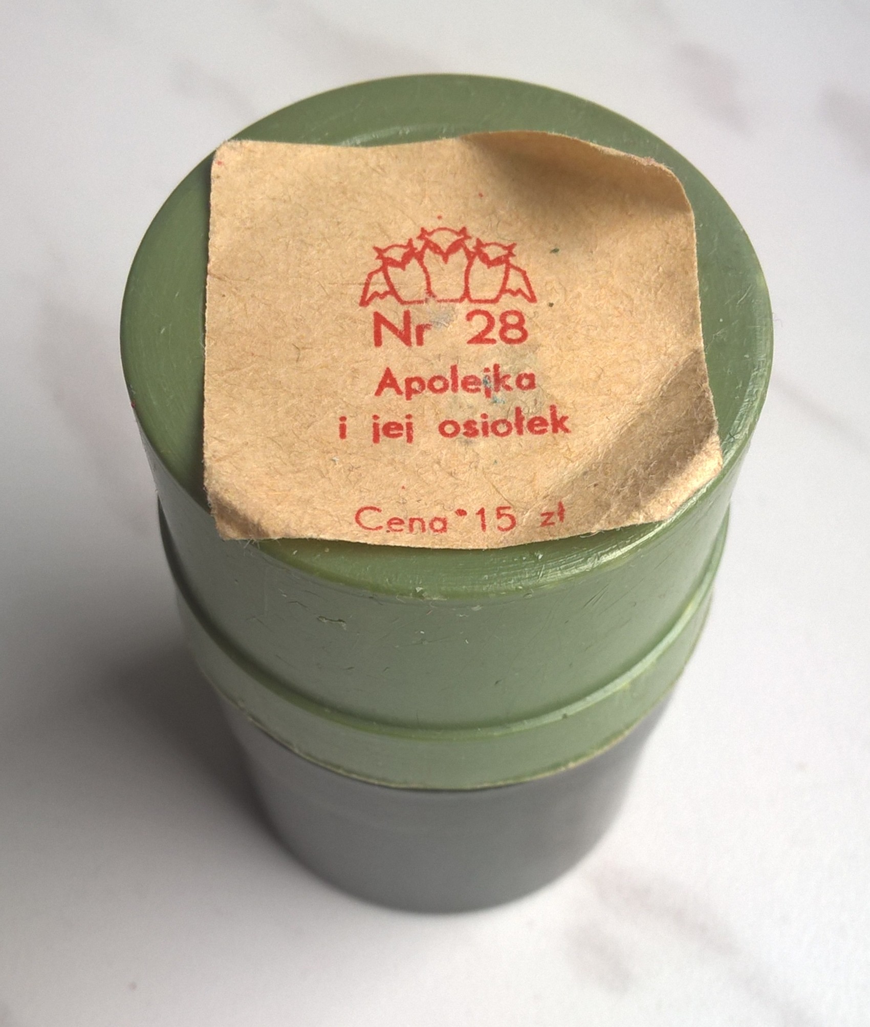 Bajka na projektor, przeźrocze „Apolejka i jej osiołek” wg Marii Krüger