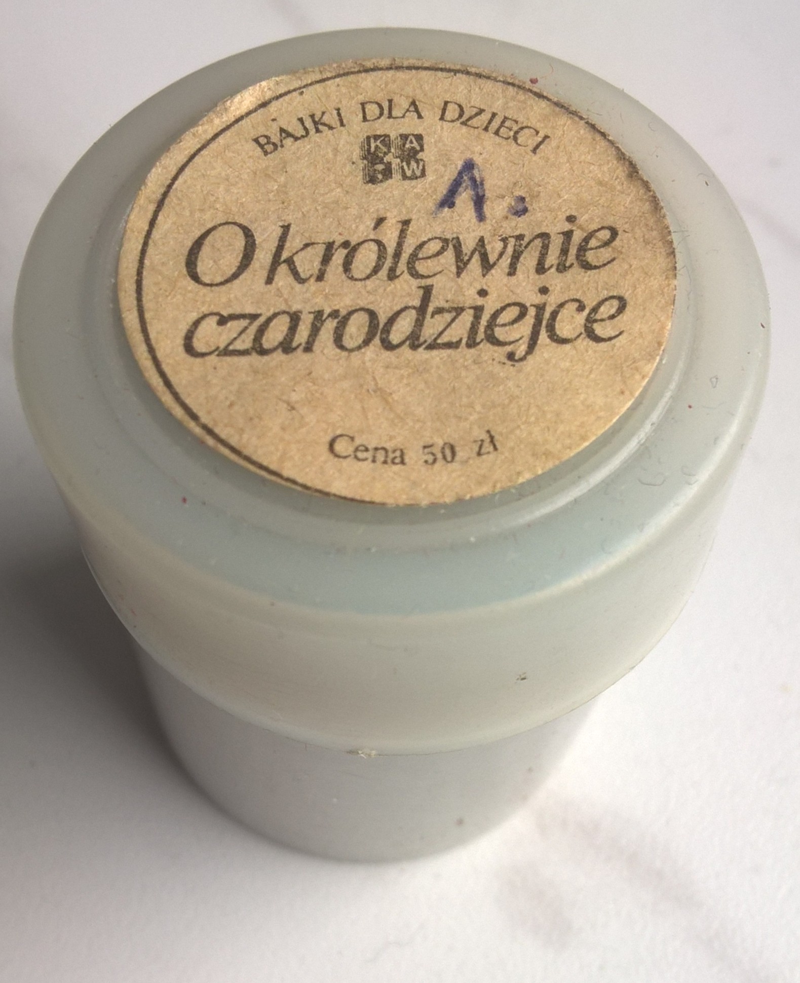 Bajka na projektor, przeźrocze „O królewnie czarodziejce” wg J. I. Kraszewskiego