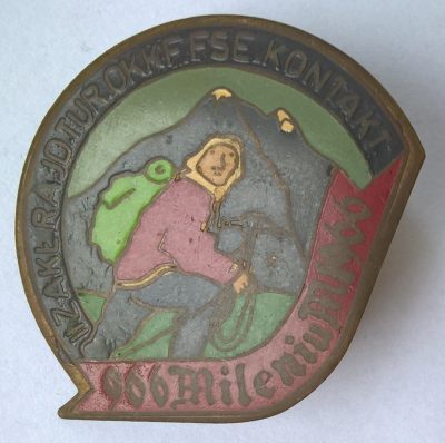 Odznaka - II Zakł. Rajd Tur. OKKF. FSE. Kontakt - 966 MILENIUM 1966