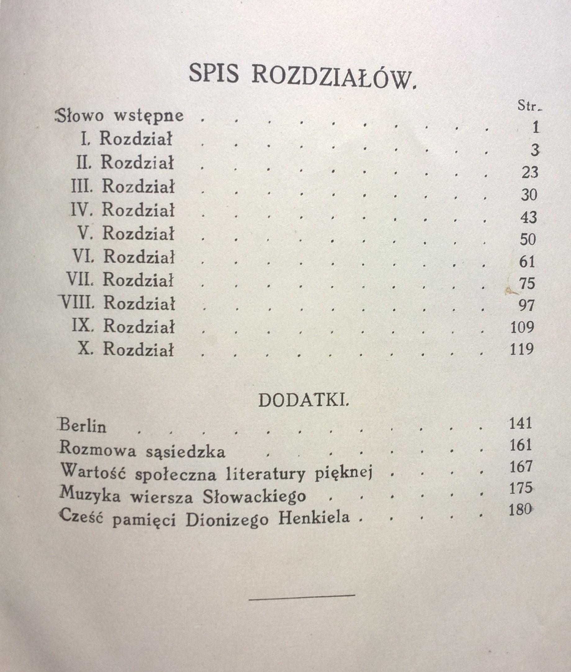 Książka "Mój Pamiętnik Literacki" Józef Weyssenhoff, ok. 1920 r.