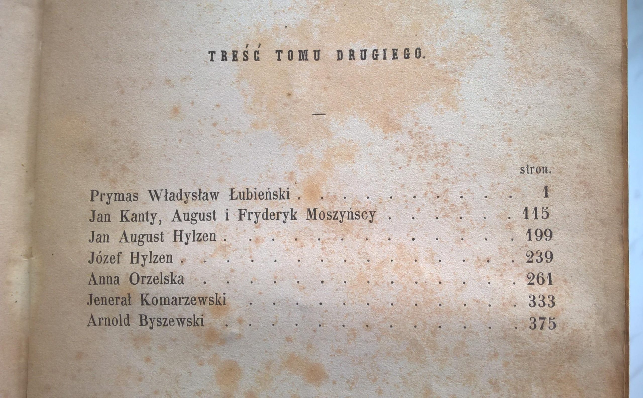 Książka "Znakomici mężowie polscy w XVIII wieku. Wizerunki historycznych osób skreślone przez Juljana Bartoszewicza", 1856 r.