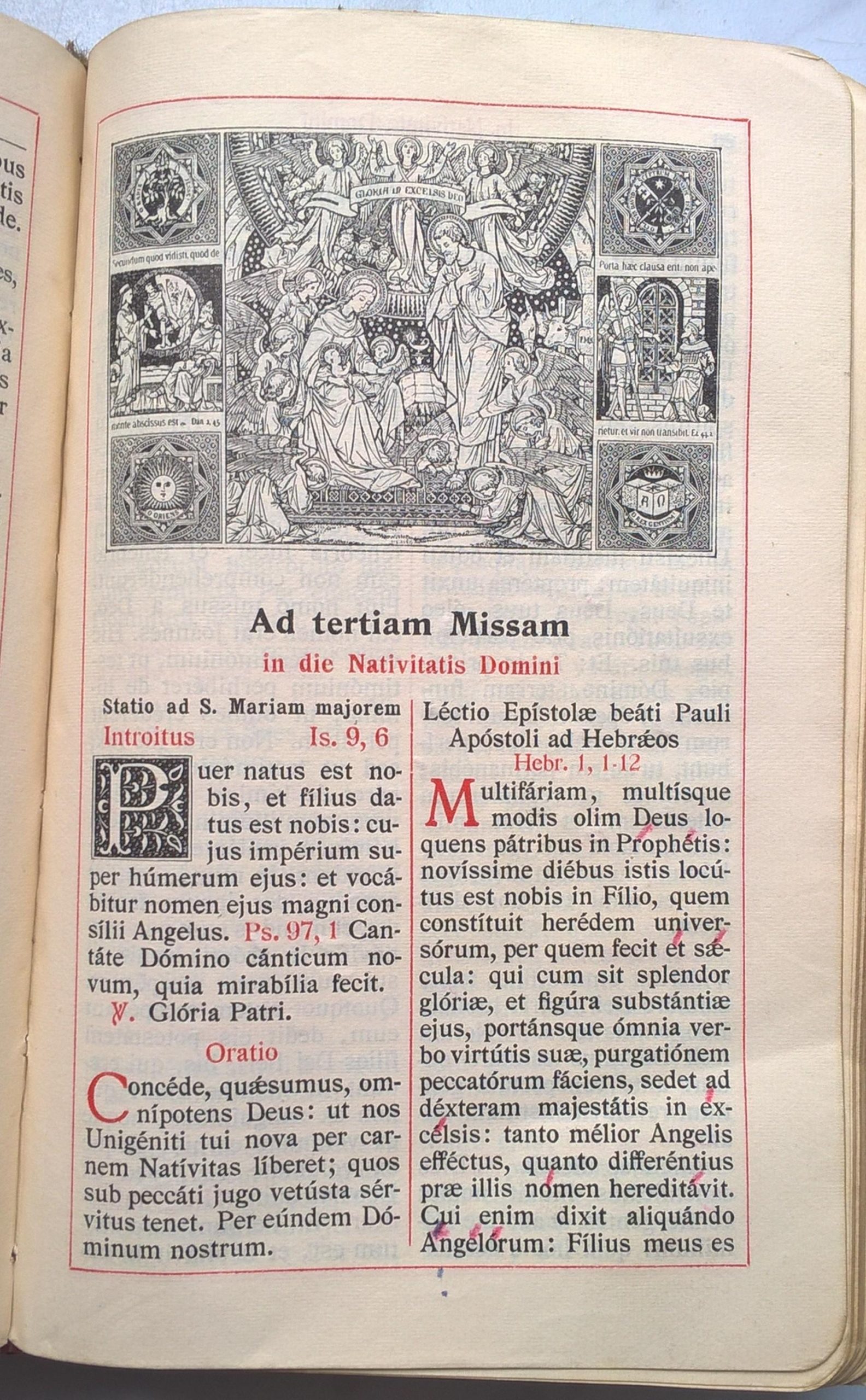MISSALE ROMANUM - Mszał Rzymski, 1925 r.