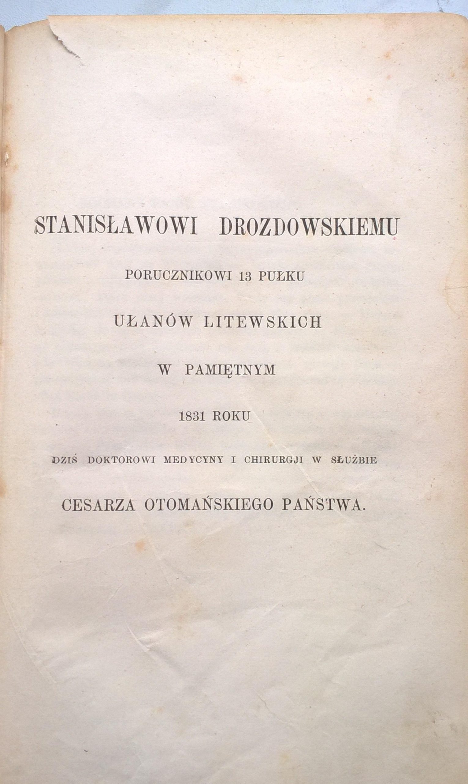 Książka "Powieści kozackie i Gawędy" Michał Czajkowski, 1863 r.