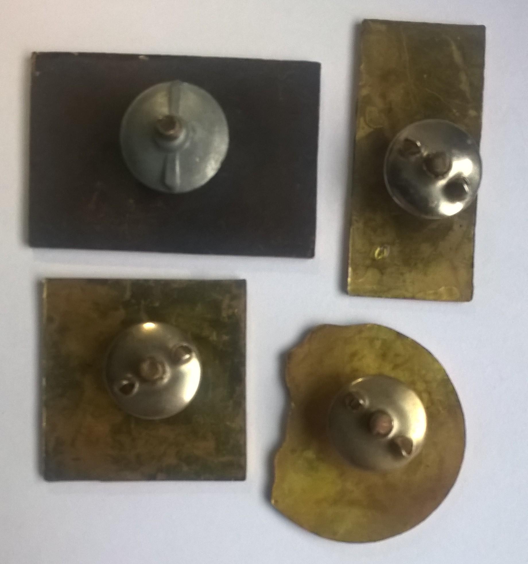 Zestaw odznak - turystyka samochodowo-motorowa