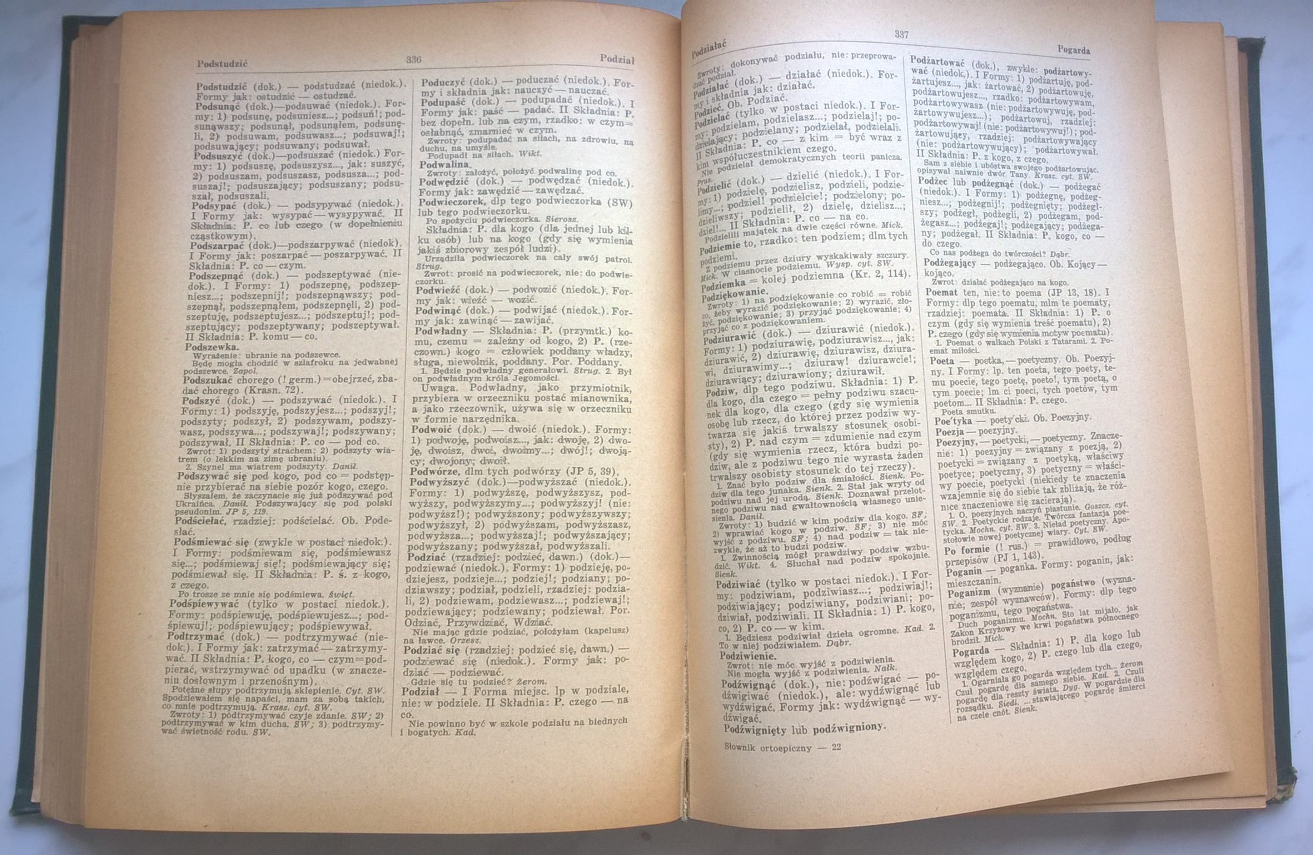 "Słownik ortoepiczny - Jak mówić i pisać po polsku" Stanisław Szober, 1937 r.