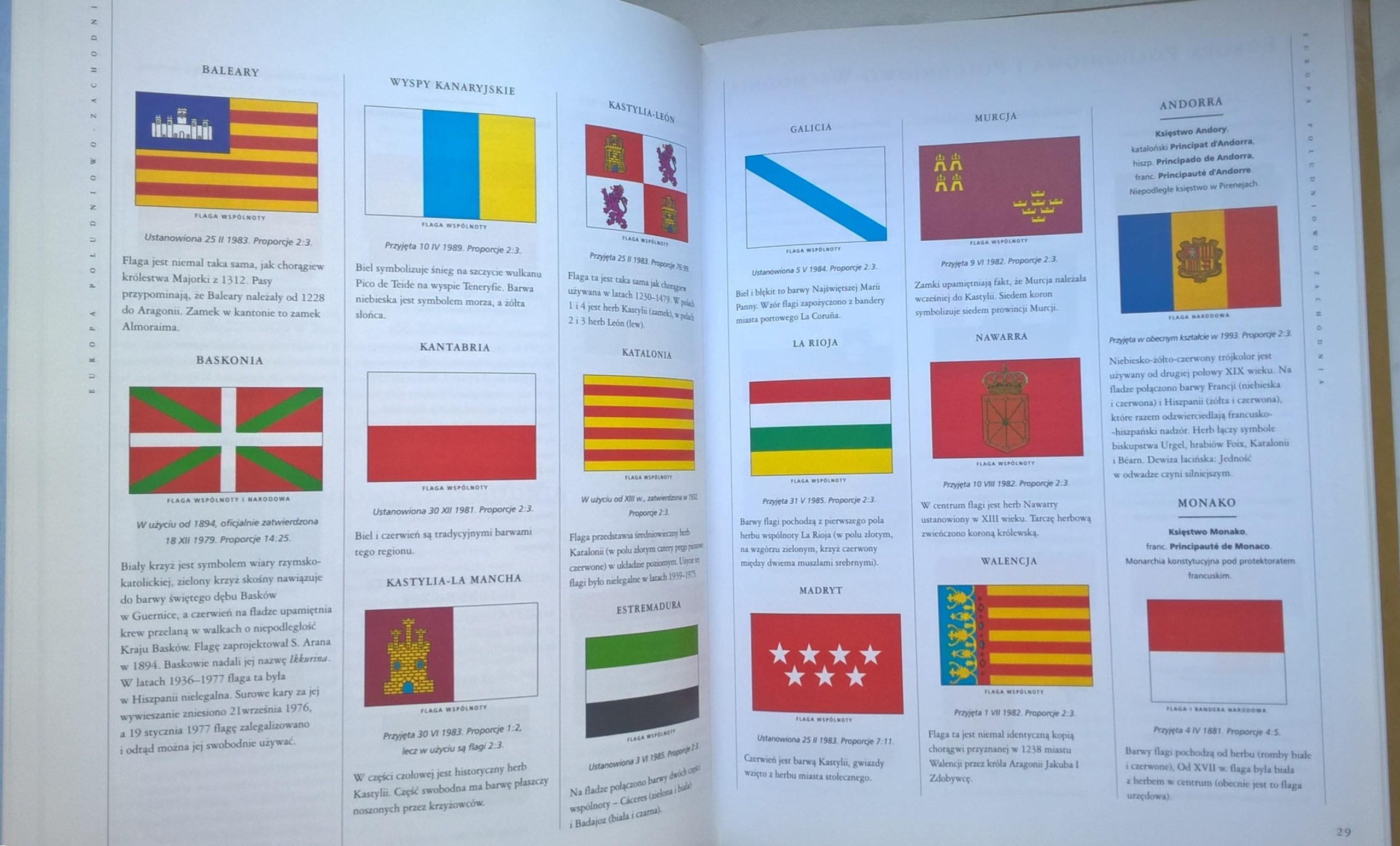 Książka "Flagi świata - ilustrowany przewodnik" Alfred Znamierowski, 2002 r.
