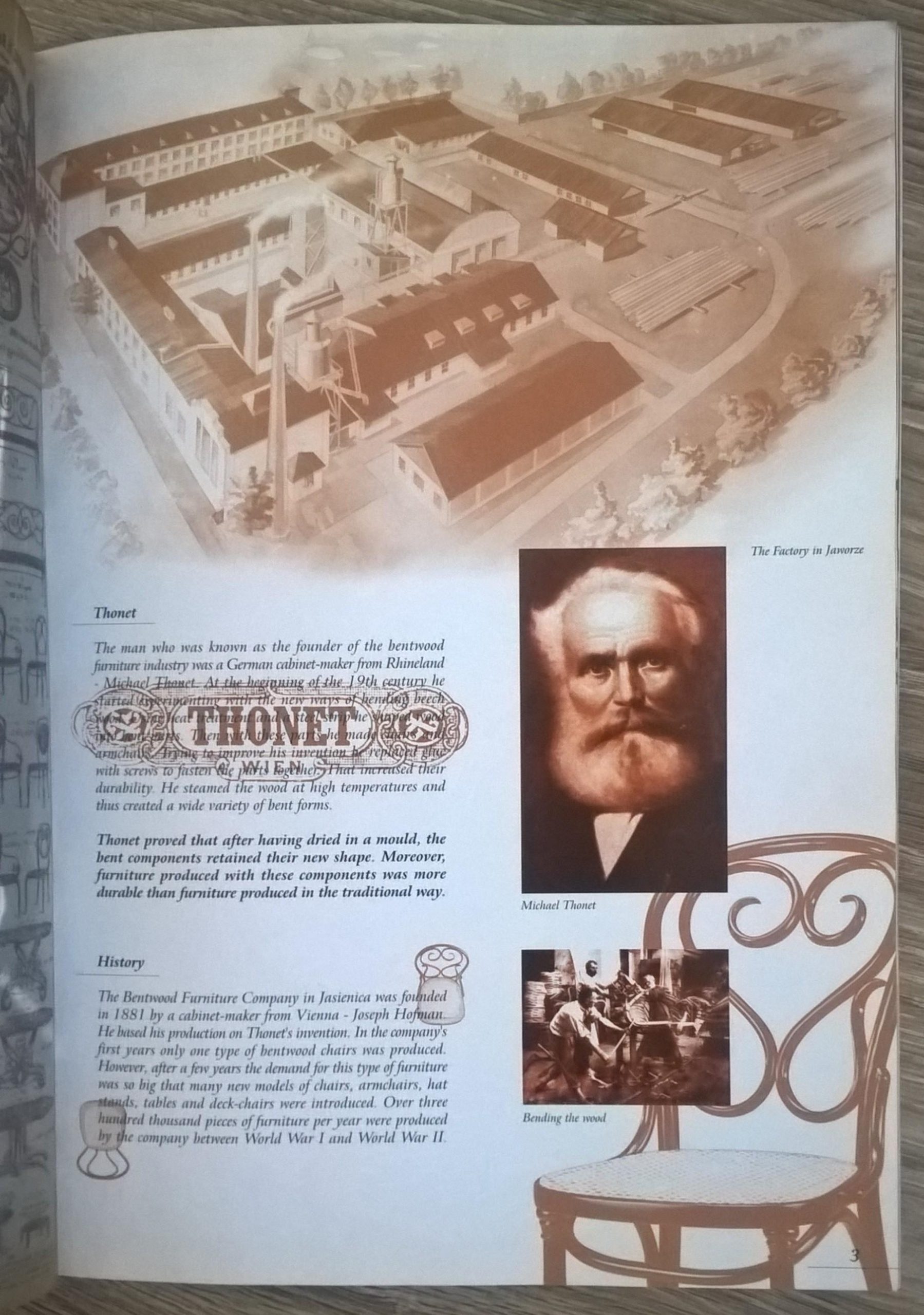 Katalog Fabryki Mebli Giętych w Jasienicy