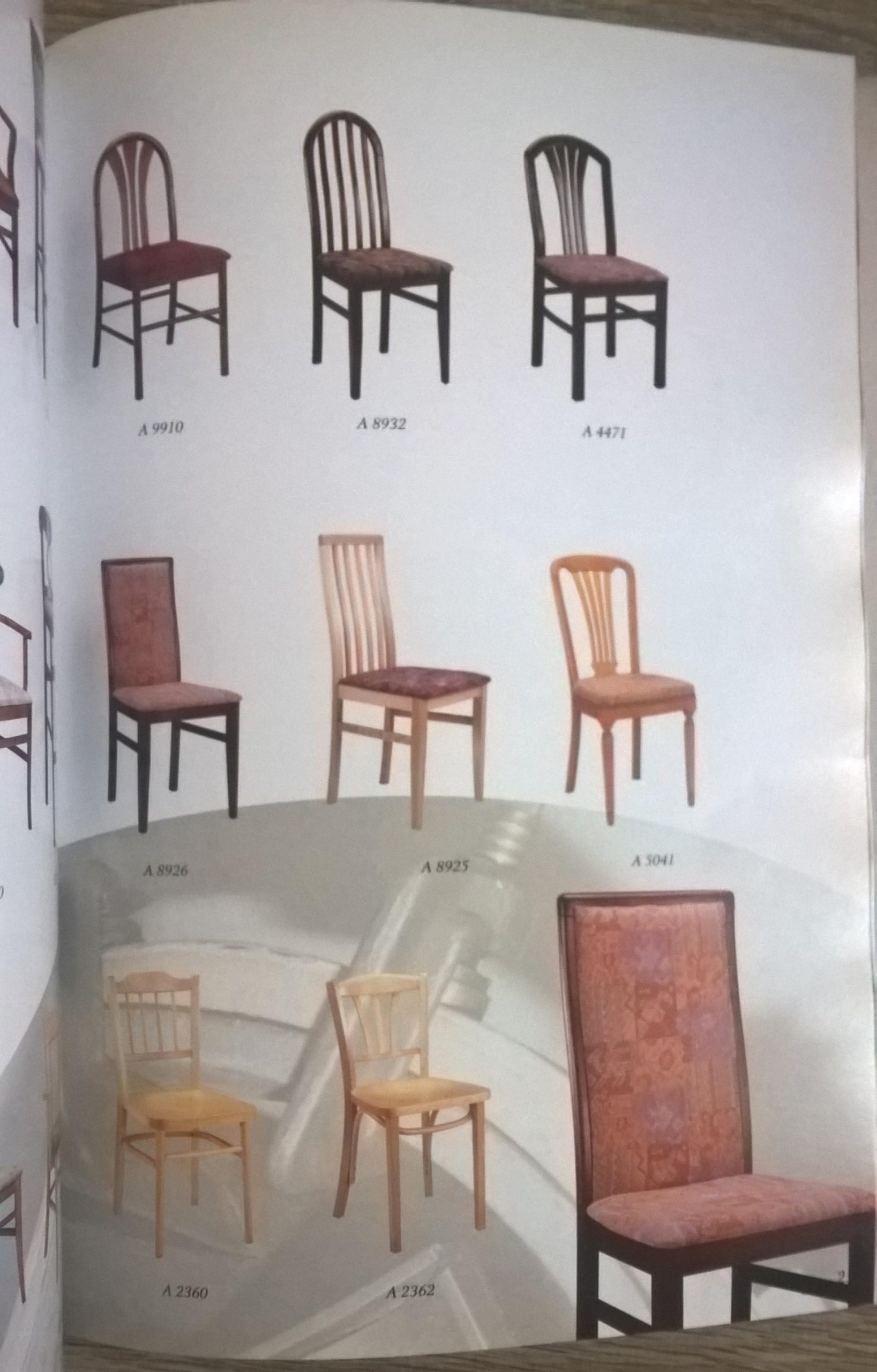 Katalog Fabryki Mebli Giętych w Jasienicy