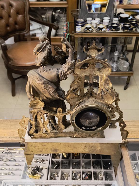 Zegar kominkowy figuralny - Francja