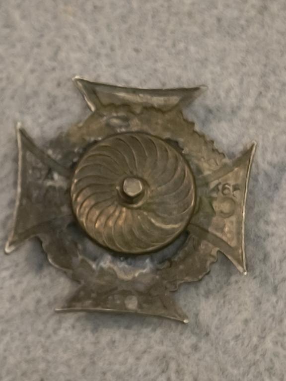 Krzyż harcerski II RP - numerowany