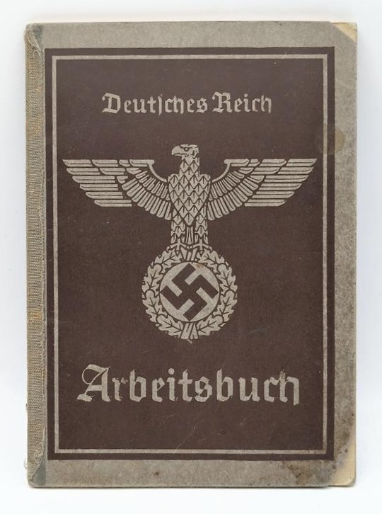 Książeczka Pracy, Bielsko – Arbeitsbuch, Bielitz – Deutsches Reich