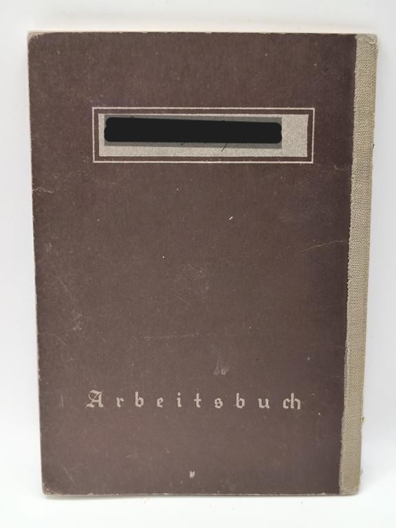 Książeczka Pracy, Bielsko – Arbeitsbuch, Bielitz – Deutsches Reich