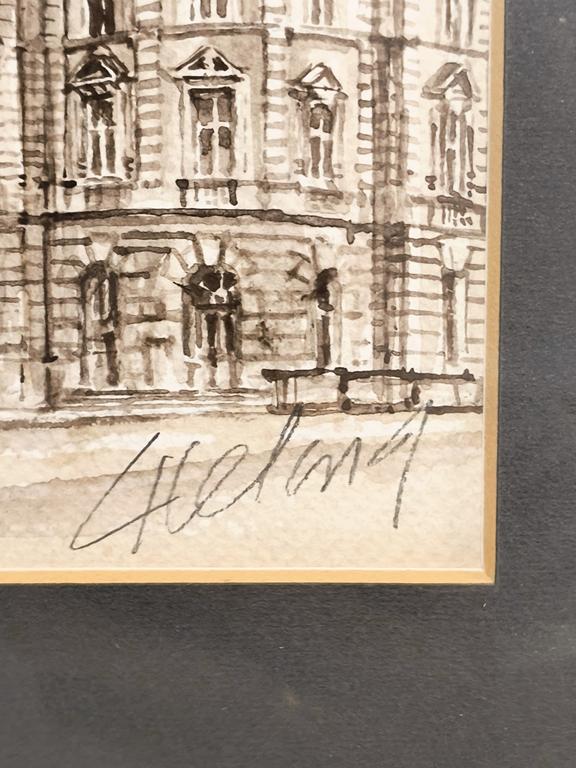 Obraz - Lech Helwig "Teatr Polski i Poczta w Bielsku-Białej"