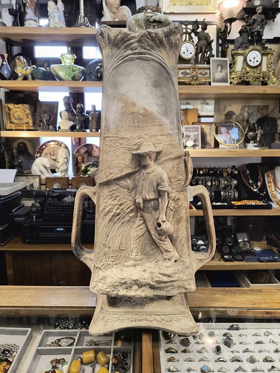 Secesyjny wazon ceramiczny - Johann Maresch, 1900 r.