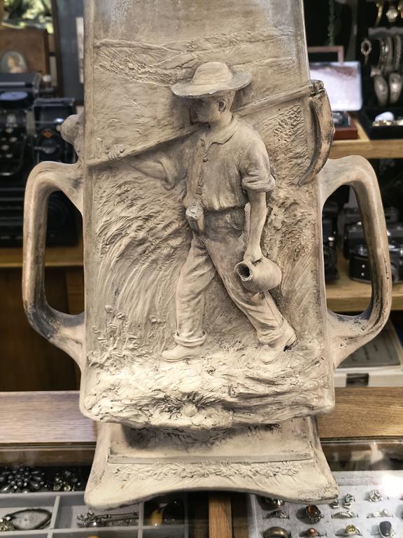 Secesyjny wazon ceramiczny - Johann Maresch, 1900 r.