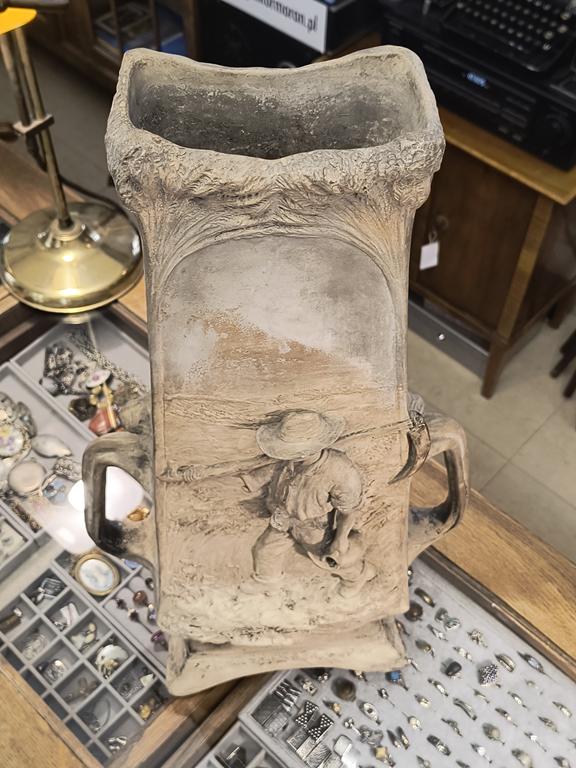 Secesyjny wazon ceramiczny - Johann Maresch, 1900 r.