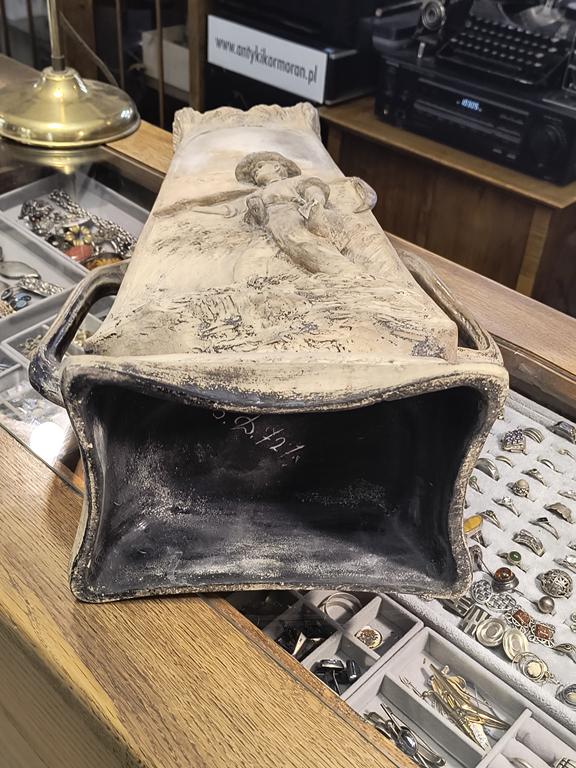 Secesyjny wazon ceramiczny - Johann Maresch, 1900 r.