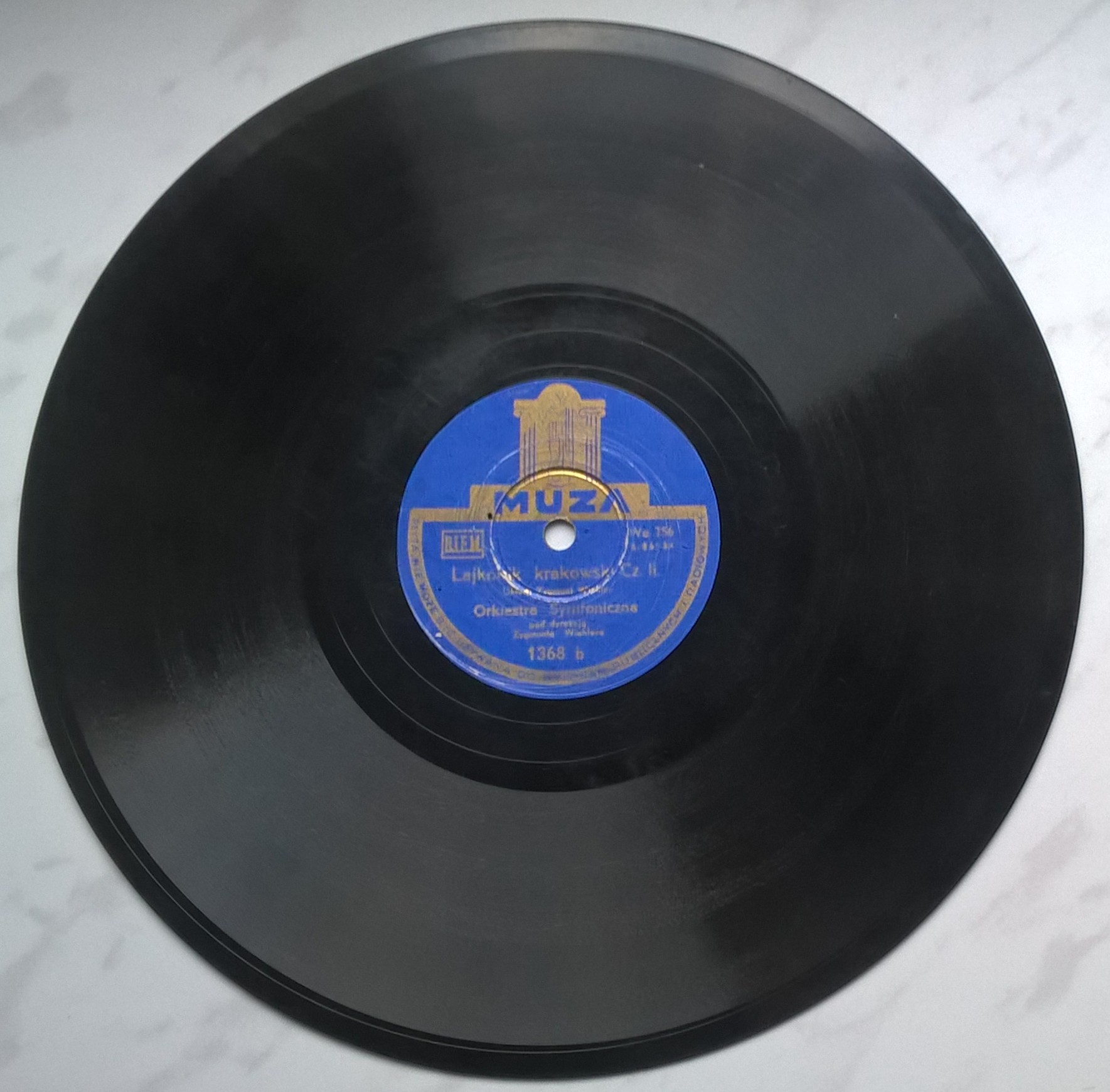 Płyta szelakowa Muza - "Lajkonik krakowski, Cz. I i II"