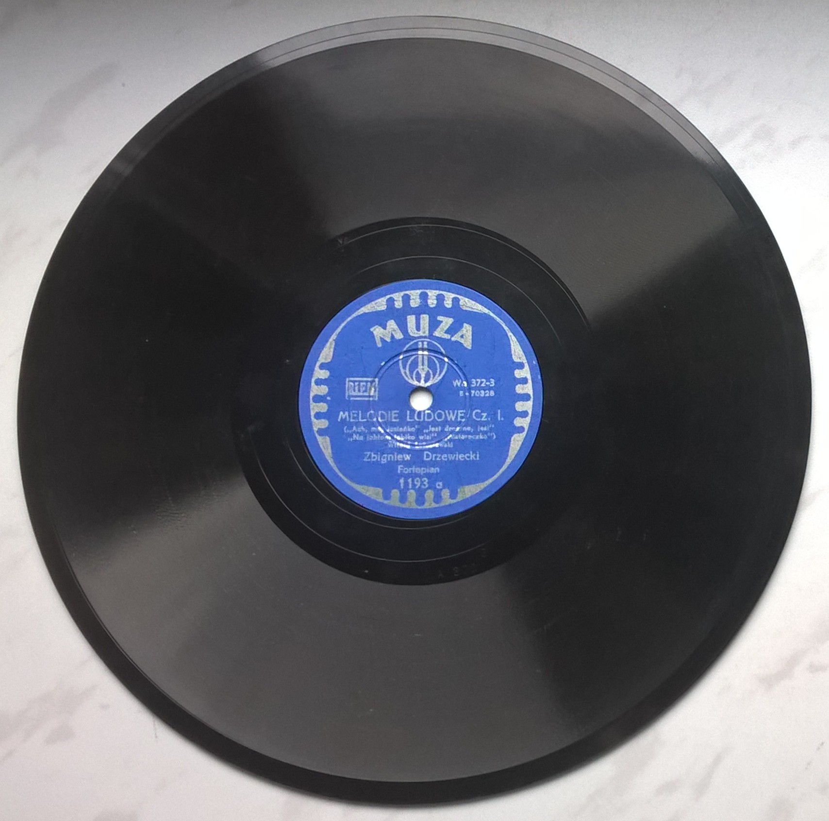 Płyta szelakowa Muza - Melodie ludowe - Witold Lutosławski