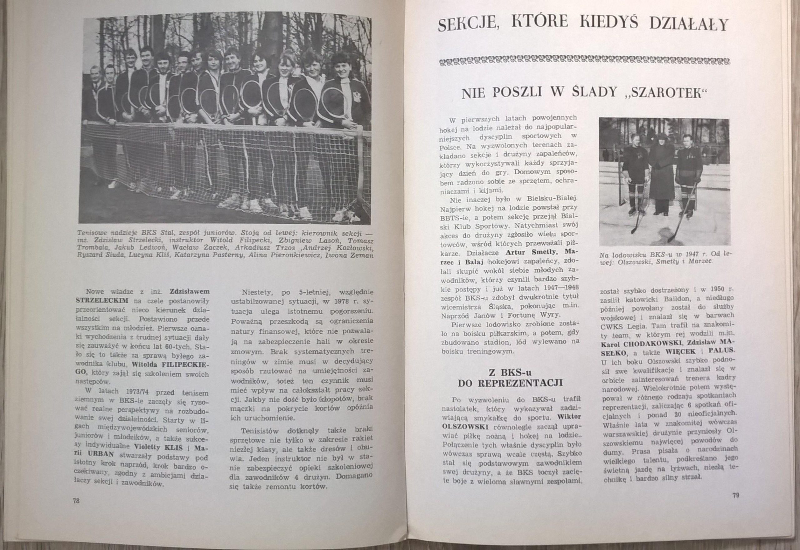 Książka - Monografia historyczna klubu STAL, Bielsko-Biała, 1922-1982