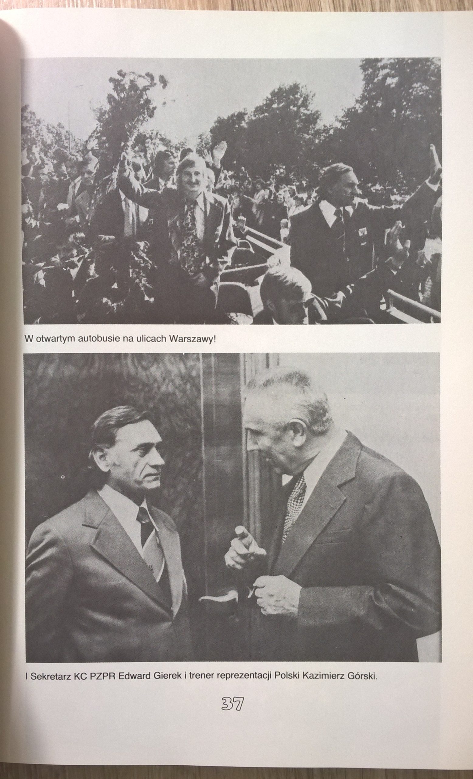 Książka "Sekrety trenera Górskiego - Moje 70 lat", 1992 r. - z dedykacją