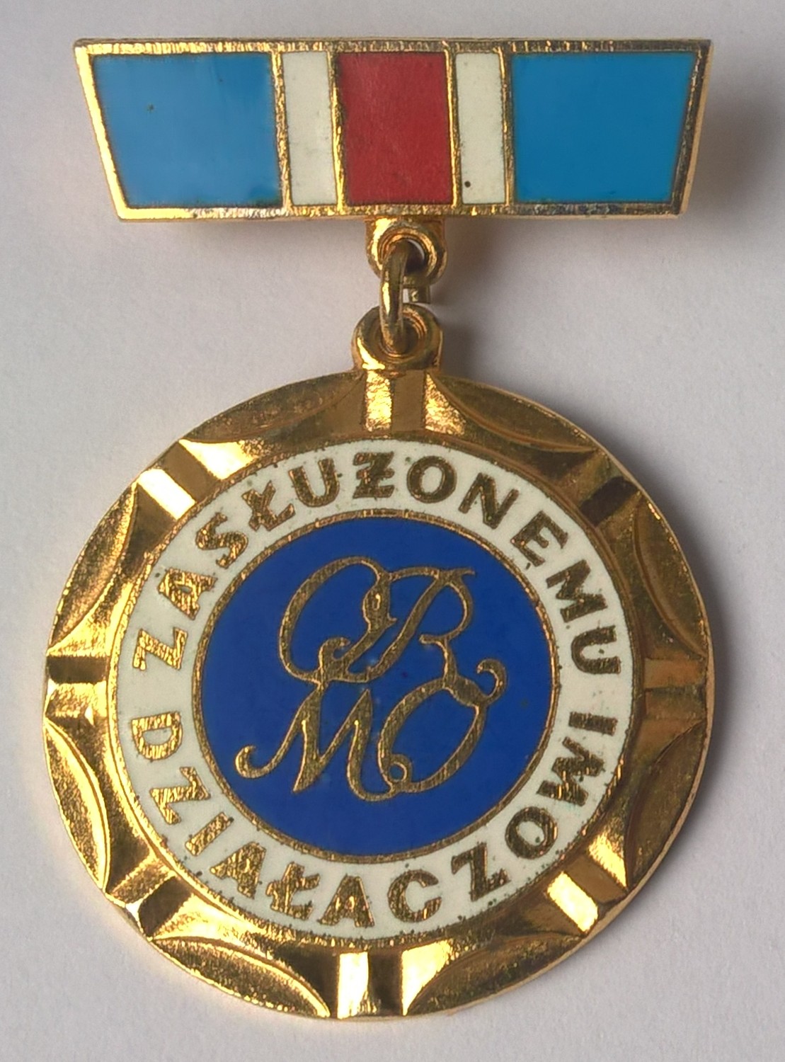 Odznaka - Zasłużonemu Działaczowi ORMO