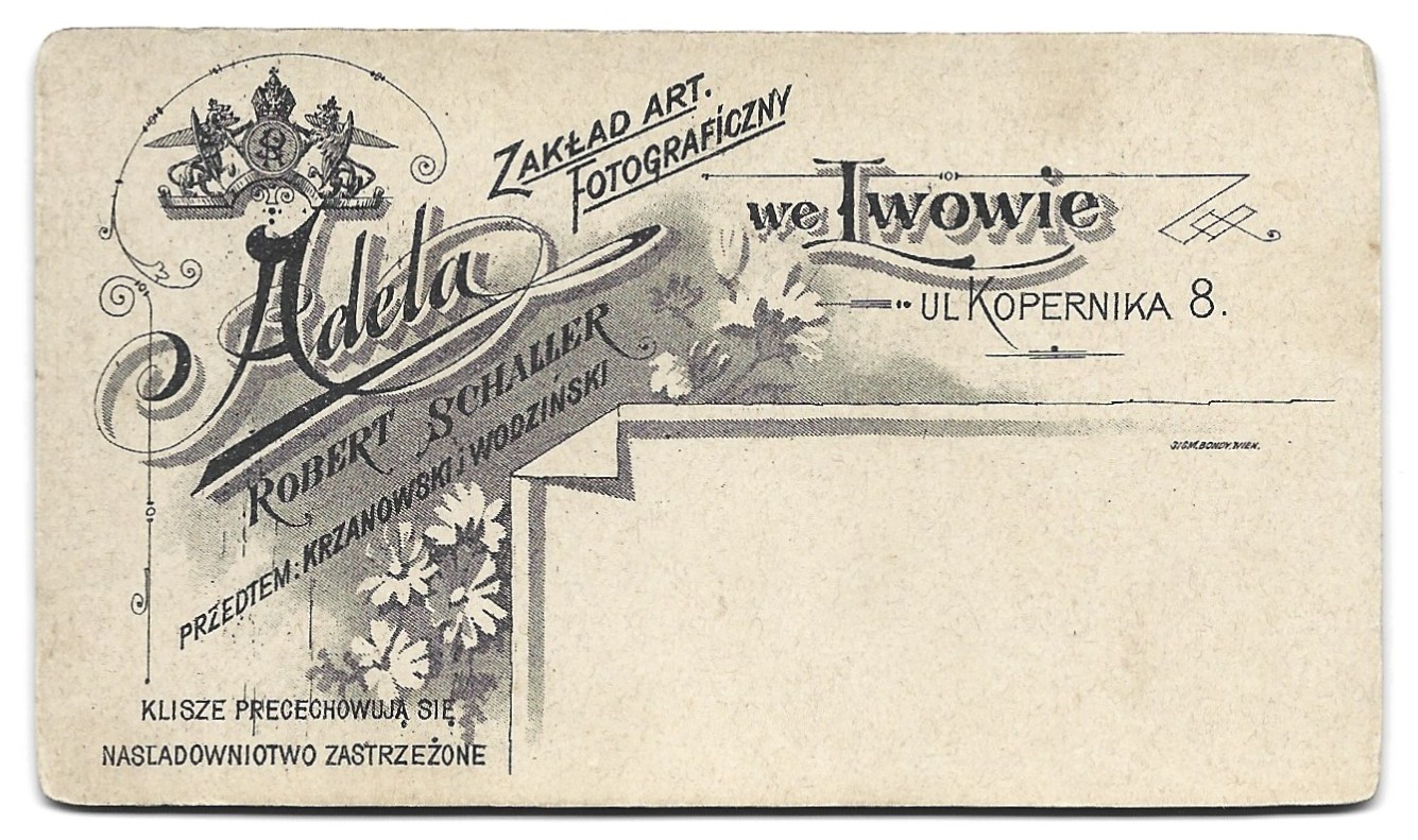 Zdjęcie portretowe mężczyzny - fot. Adela, Lwów