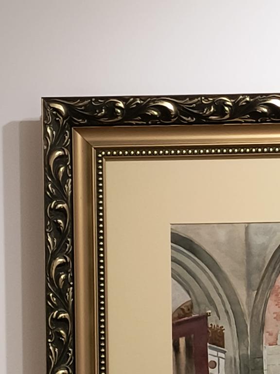 Obraz – Kaplica Królowej Zofii na Wawelu w Krakowie - Marian SZCZERBIŃSKI (1900-1981)