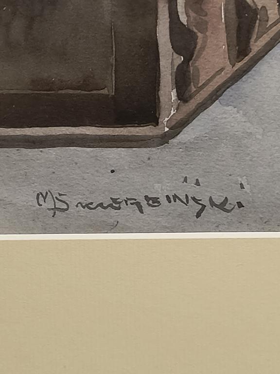 Obraz – Kaplica Królowej Zofii na Wawelu w Krakowie - Marian SZCZERBIŃSKI (1900-1981)