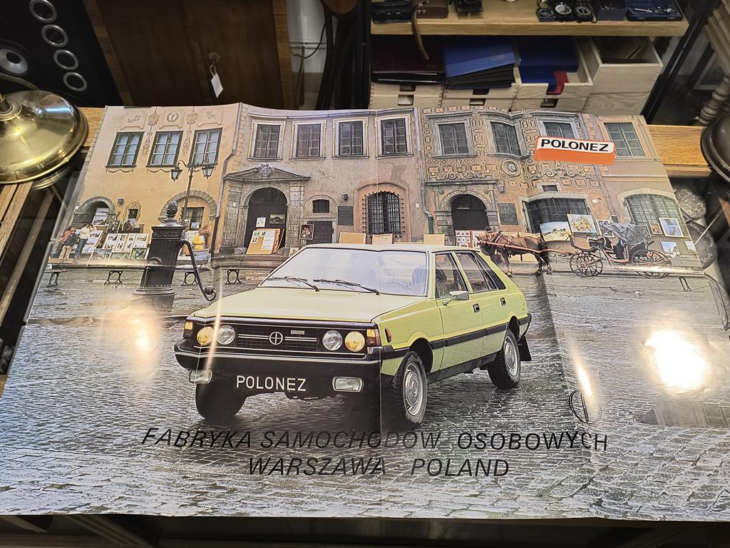 Prospekt-plakat FSO POLONEZ