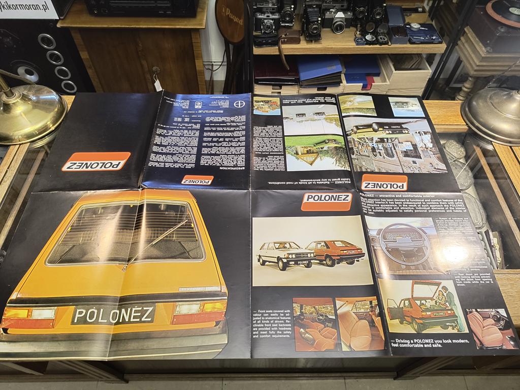 Prospekt-plakat FSO POLONEZ