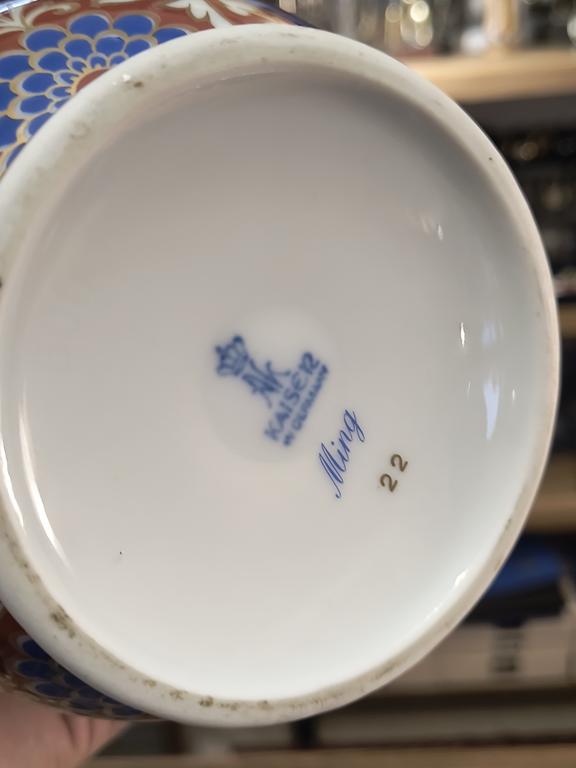 Wazon porcelanowy AK Kaiser, kolekcja Ming - ptaki