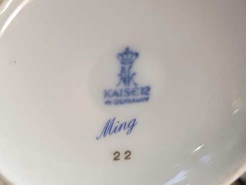 Wazon porcelanowy AK Kaiser, kolekcja Ming - ptaki