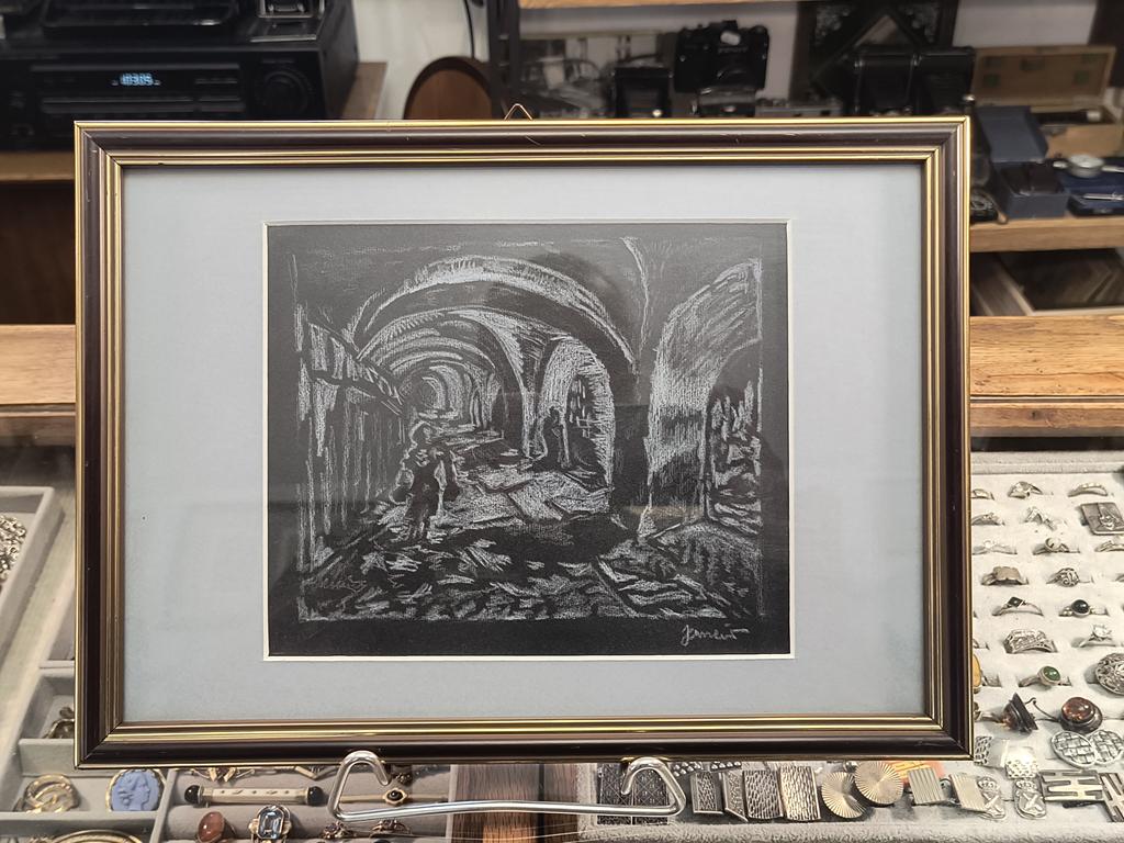 Obraz - pejzaż miejski - Jan Chwierut