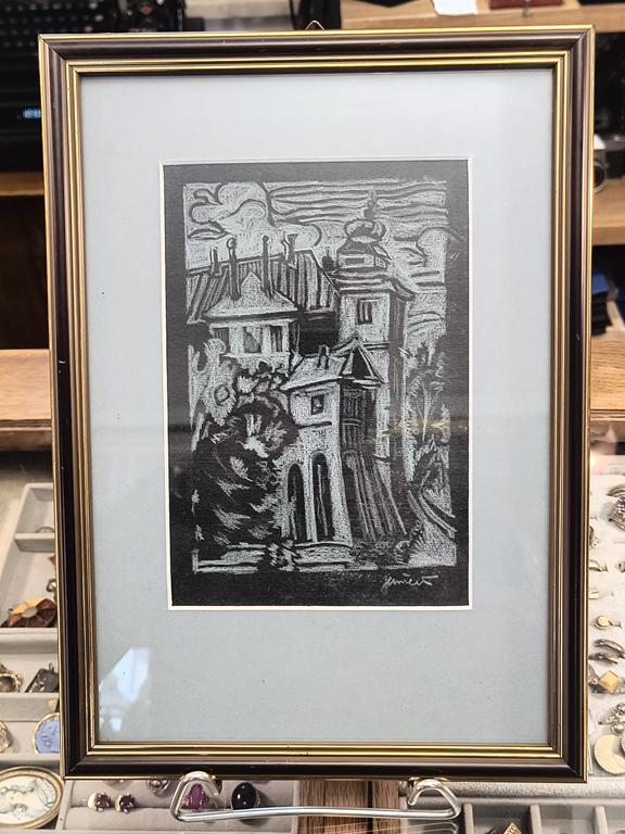 Obraz – pejzaż miejski, weduta – Jan Chwierut