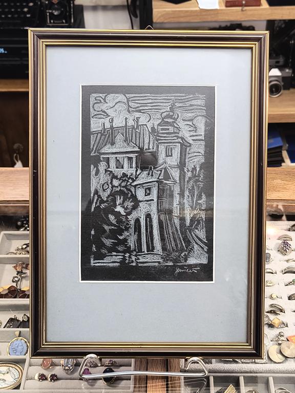 Obraz – pejzaż miejski, weduta – Jan Chwierut