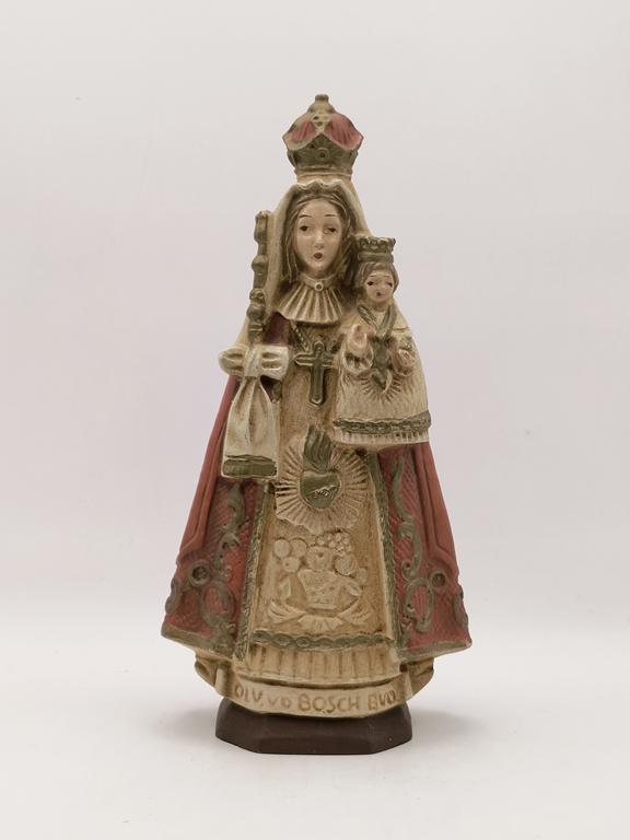 Figurka ceramiczna - Matka Boska z Dzieciątkiem