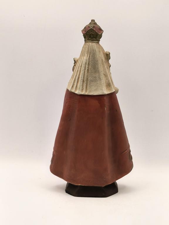 Figurka ceramiczna - Matka Boska z Dzieciątkiem